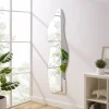 Organische Spiegel Eluterio randloos, 160 x 50cm