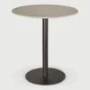 Outdoor Bistrotafel Blend Beton, 70cm, kleur Lichtgrijs