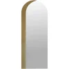 Ovale Spiegel Draven 160 x 60cm, kleur Champagne Gold