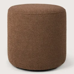 Poef Barrow Structuurstof, 40cm