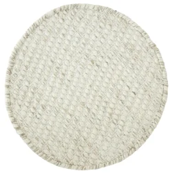 Rond Vloerkleed Asuri 250cm, kleur Beige