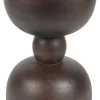 Ronde Bijzettafel Shaday Mangohout, 30cm
