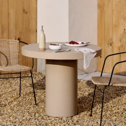 Ronde Bistrotafel Aiguablava Beton, 90cm