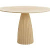 Ronde Eettafel Veglia 120cm, kleur Mat Zand