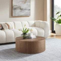 Ronde Salontafel Beaux MDF, 80cm