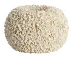 Ronde Vaas Phylia kleur Crème