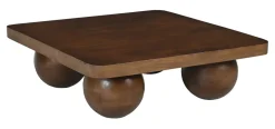 Salontafel Ambur Mangohout, 90 x 90cm