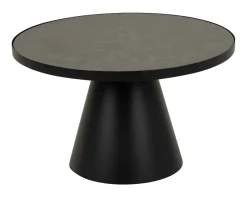 Salontafel Anemone Keramiek, kleur Zwart
