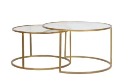 Salontafel Duarte Set van 2 stuks