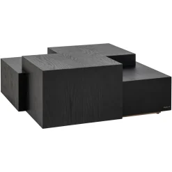 Salontafel Lennox Eiken, 100 x 100cm