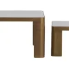 Salontafel Oxe Set van 2 stuks, kleur Antiek Brons