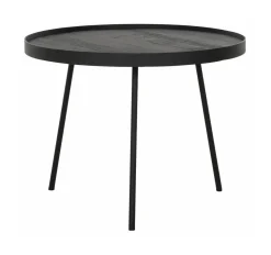 Salontafel Saturnus Teakhout, kleur Zwart