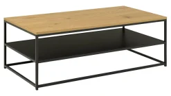 Salontafel Ture Eiken en metaal