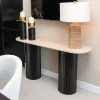 Sidetable Hampton 130 x 40cm, Travertin