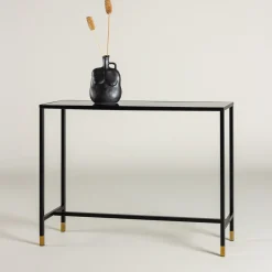 Sidetable Shaindy Marmerlook, 100cm