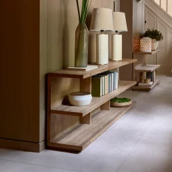 Sidetable Vermont Eikenhout, 180cm