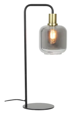 Tafellamp Lekar kleur Antiek Brons/Smoke
