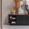 TV-meubel Finca Links, Mat zwart, 78cm