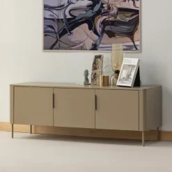 TV-meubel Gunnar Grenenhout, 154cm, Zwevend of staand