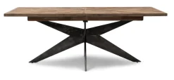 Uitschuifbare Eettafel Falcon Crest Eikenhout, 220 - 320 x 100cm