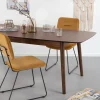 Uitschuifbare Eettafel Montreux Walnoot, 180-219 x 90cm