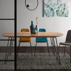 Uitschuifbare Ovale Eettafel Novac