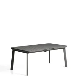 Uitschuifbare Tuintafel Izola kleur Donkergrijs