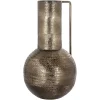 Vaas Leia 37cm hoog, kleur Rookzwart