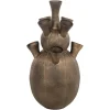 Vaas Maleen 65cm, kleur Brass Antique