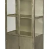 Vitrinekast Monviso 151 x 64cm, kleur Goud