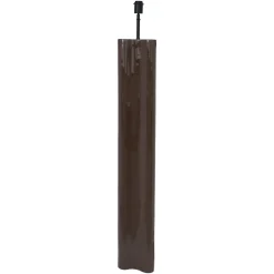 Vloerlamp Aureli 139cm, kleur Walnoot