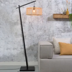 Vloerlamp Bhutan Small, Bamboe