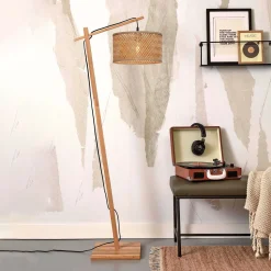 Vloerlamp Java Bamboe, 150cm