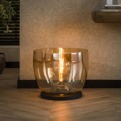 Vloerlamp Mikado Glas, 41cm hoog