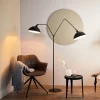 Vloerlamp Orion 2-Lamps, mat zwart
