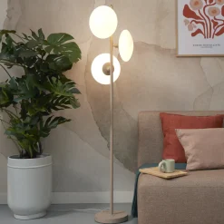 Vloerlamp Sapporo 3-lamps, 161cm