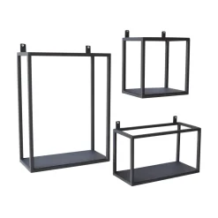Wandboxes (Set van 3), kleur Vintage Black