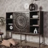 Wandkast Casina 200cm, kleur Zwart