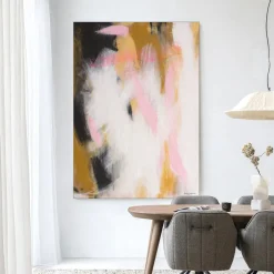 Wandkleed Abstract Moods in maat en frame naar keuze