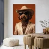 Wandkleed Billy in maat en frame naar keuze