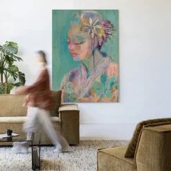 Wandkleed Calm in maat en frame naar keuze