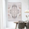 Wandkleed Chiru Antelope in maat en frame naar keuze