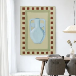 Wandkleed Eclectic Series 1 in maat en frame naar keuze