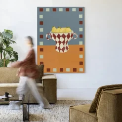 Wandkleed Eclectic Series 4 in maat en frame naar keuze