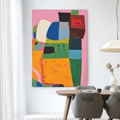 Wandkleed Fields Of Colour in maat en frame naar keuze