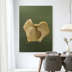 Wandkleed Leaf Me: In The Green in maat en frame naar keuze
