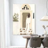 Wandkleed Mediterranean Dream in maat en frame naar keuze