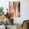 Wandkleed Monterosso in maat en frame naar keuze