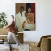 Wandkleed Parental in maat en frame naar keuze