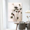Wandkleed Pastel Flowers 2 in maat en frame naar keuze